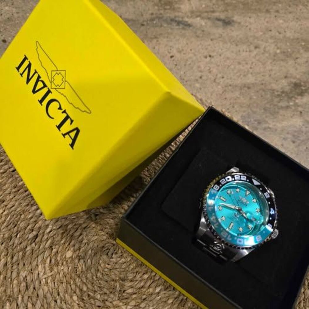 Invicta Grand Diver Automatic Watch 49917 Turquoise Dial 51.5mm New